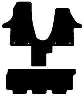 Volkswagen VW T6-1  2019 - Onward    Walkthrough 1 Piece Front Plus Twin Rear Door Rear Mat